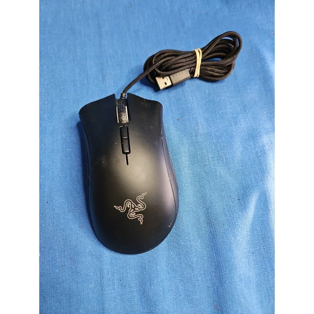 Razer DeathAdder Elite RZ01-0201 Black Wired USB Gaming Mouse Tested